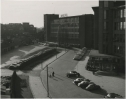 Het hoofdkantoor van Philips op een foto uit 1955. Pas in 1993 viel voor de eerste keer de naam Bruine heer. Fotograaf: A.W. van de Kerkhof. Beeldcollectie Regionaal Historisch Centrum Eindhoven.