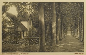 Het boswachtershuis aan de Warandelaan