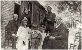 Het gezin van Driek de Veldwachter in 1912