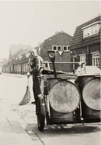 Jacques Slegers, straatveger in Helmond.