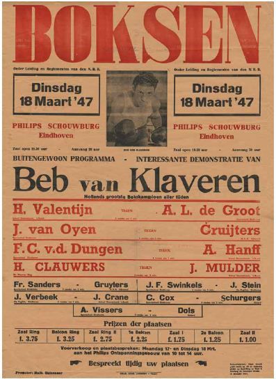 Boksikoon Bep van Klaveren. 