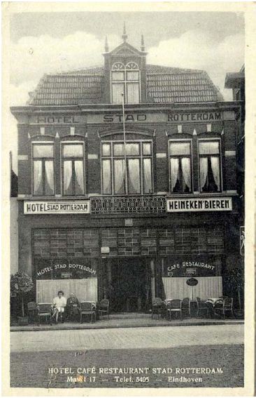 Het hotel groeide uit tot een begrip in de Eindhovense binnenstad.